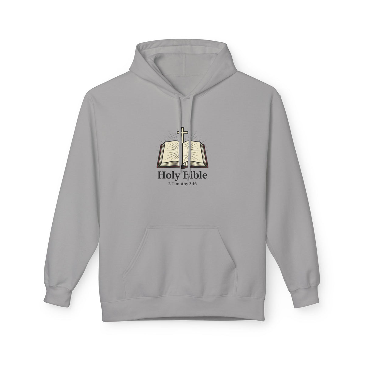 Holy Bible Hoodie — 1 Timothy 3:16 Scripture Pullover