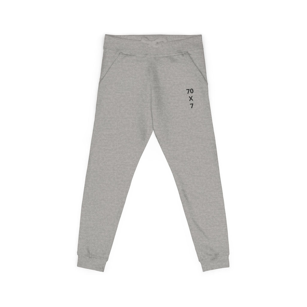 Embroidered "70 x 7" Fleece Sweatpants — Minimal Comfort Joggers