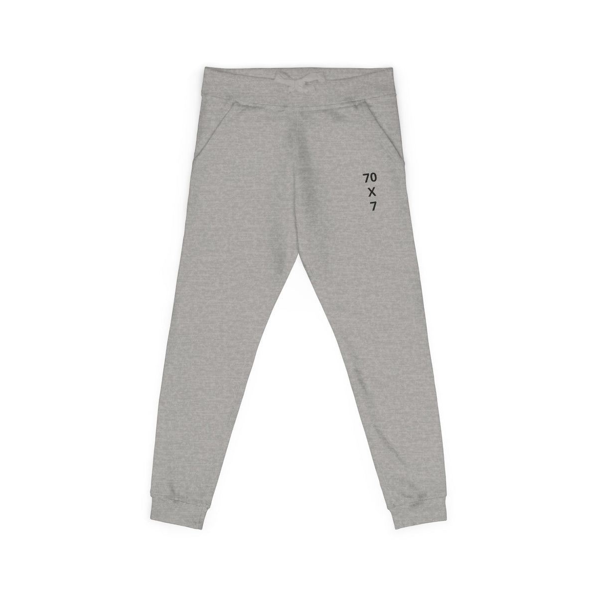Embroidered "70 x 7" Fleece Sweatpants — Minimal Comfort Joggers