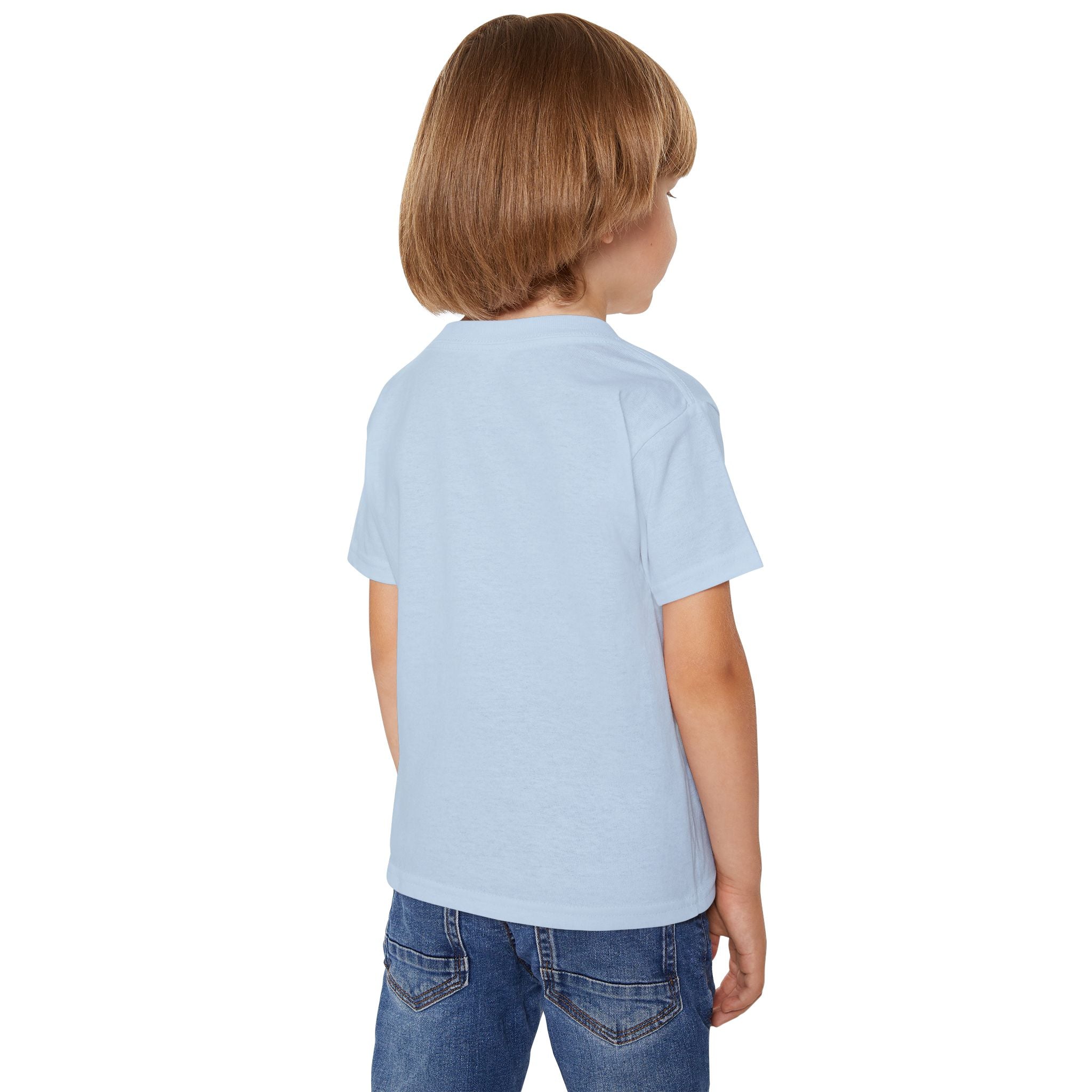 Toddler T-Shirt — "Jesus Loves Me" Cute Teddy Christian Tee