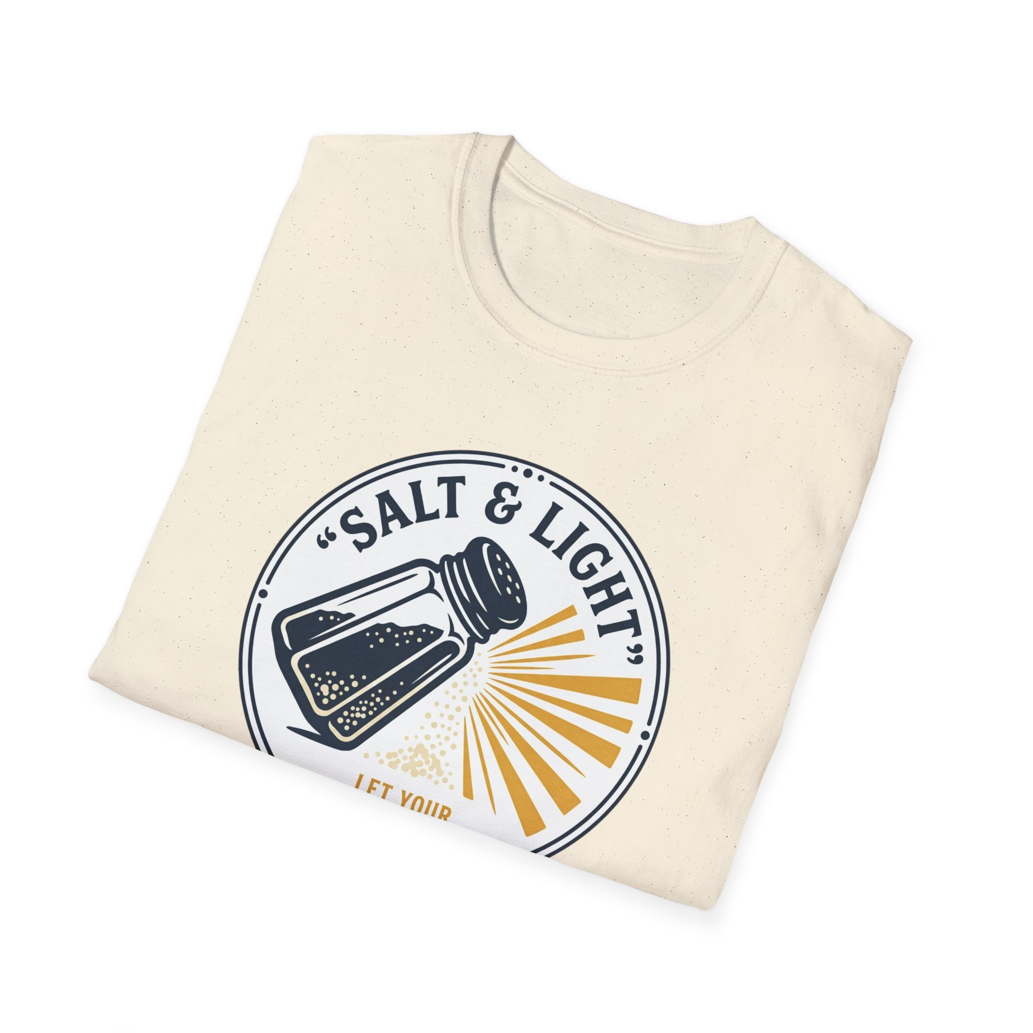 Salt & Light T‑Shirt — Matthew 5:13-16 Inspirational Christian Tee