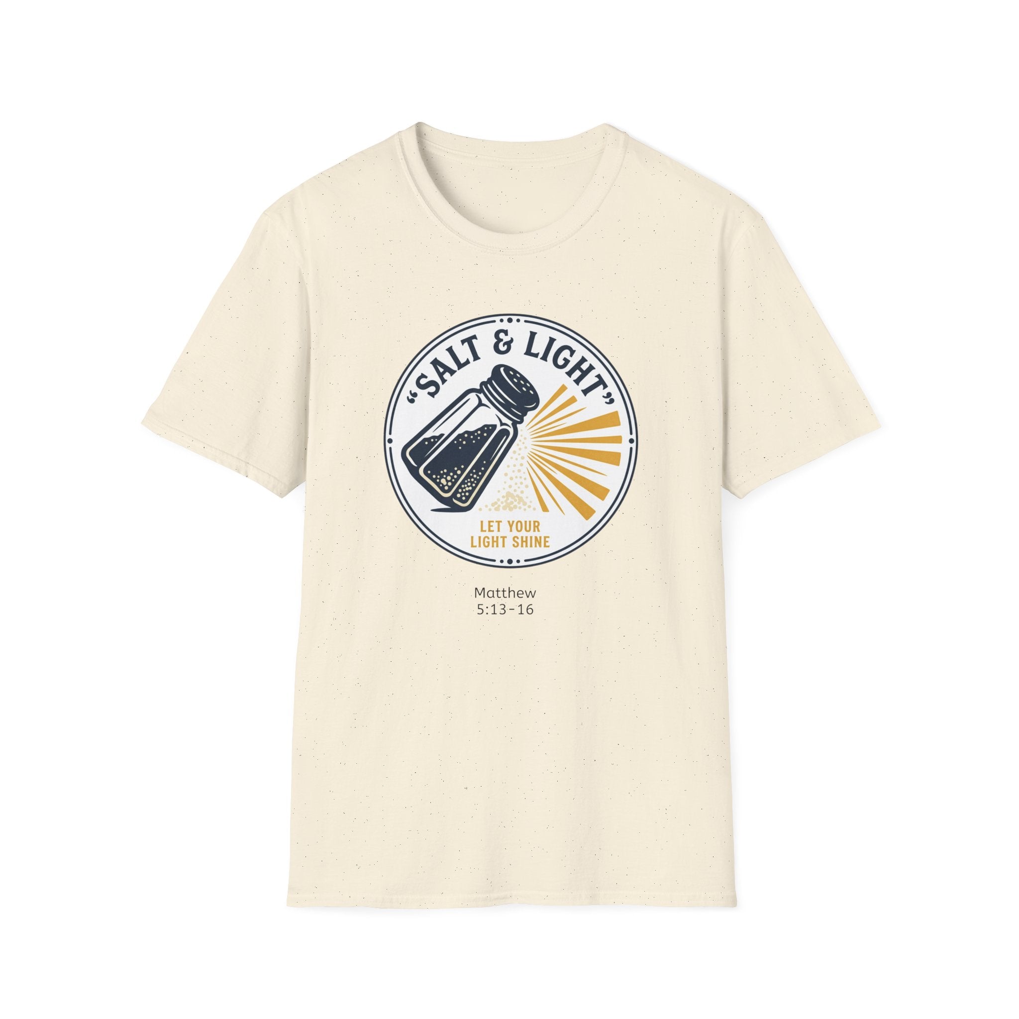 Salt & Light T‑Shirt — Matthew 5:13-16 Inspirational Christian Tee