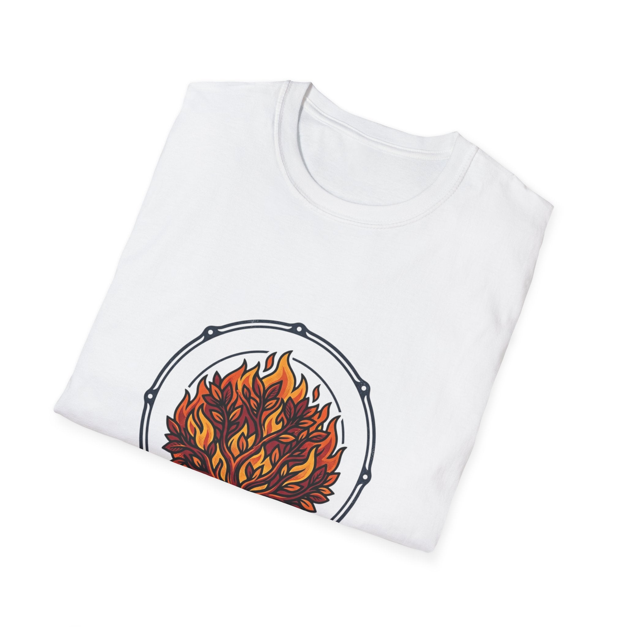 Burning Bush T-Shirt - Exodus 3:1-5 Christian Faith Tee