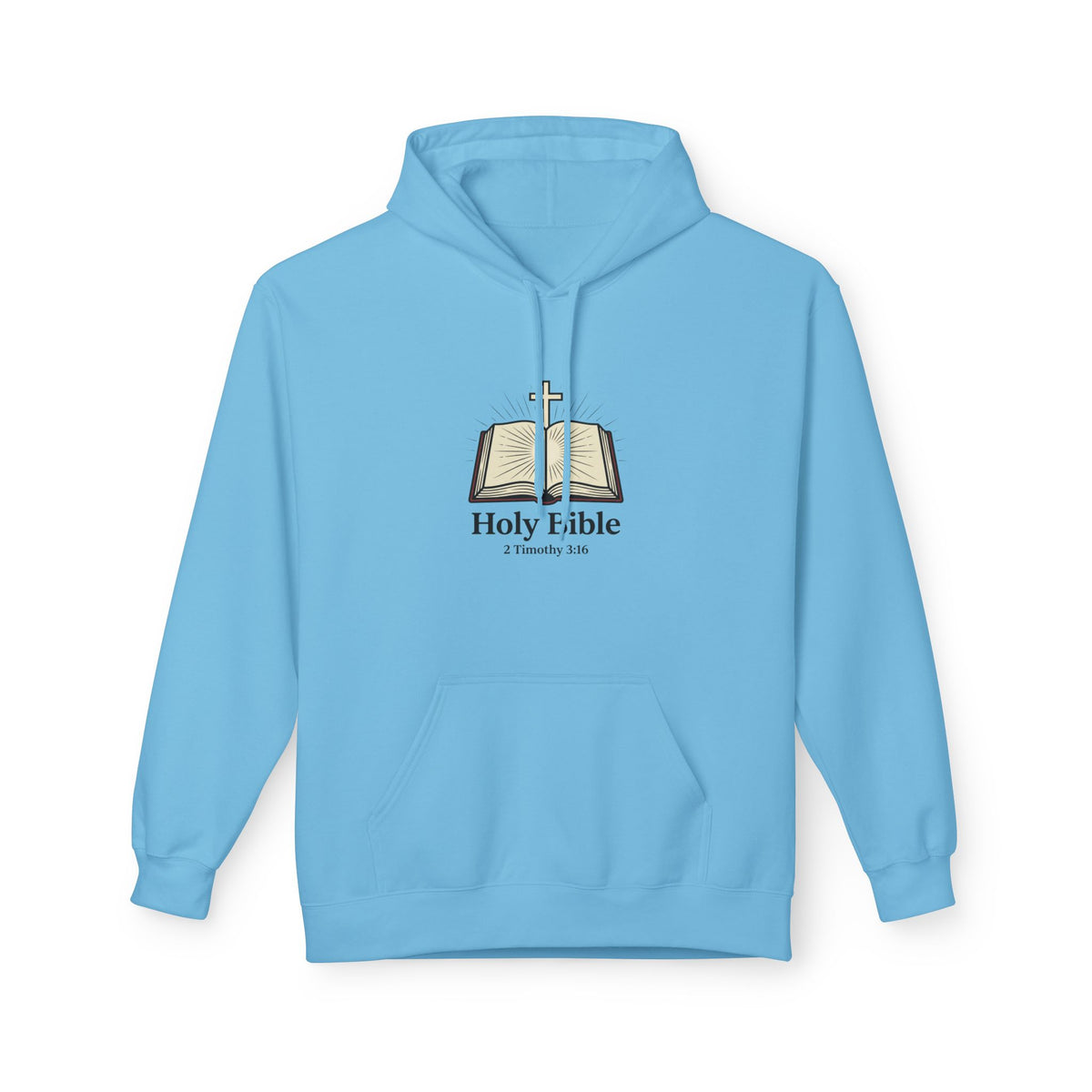 Holy Bible Hoodie — 1 Timothy 3:16 Scripture Pullover