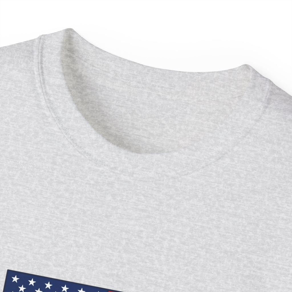 American Flag Psalm 33:12 T-Shirt — Patriotic Christian Tee