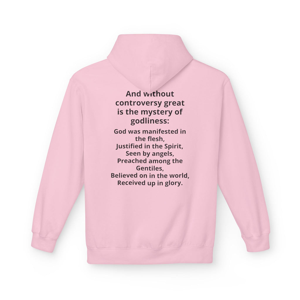 Holy Bible Hoodie — 1 Timothy 3:16 Scripture Pullover