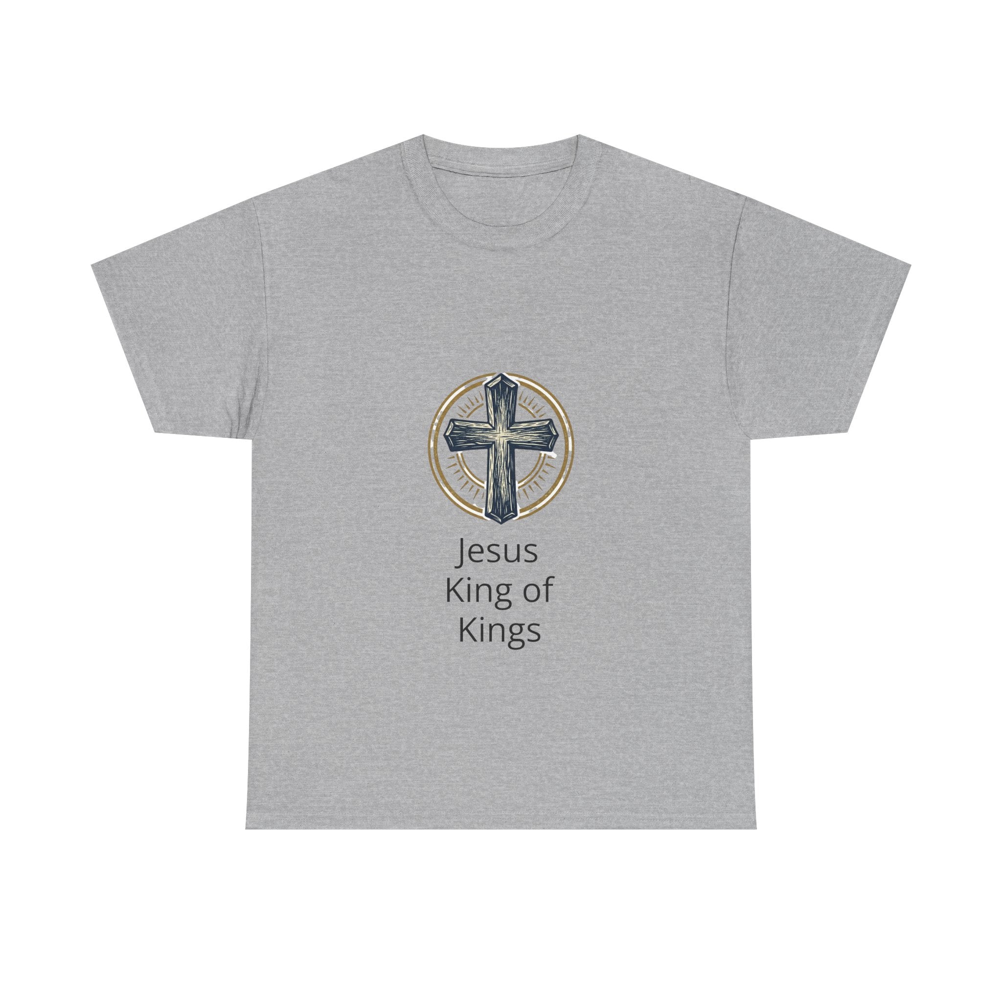 Jesus King of Kings T-Shirt — Christian Cross Faith Tee