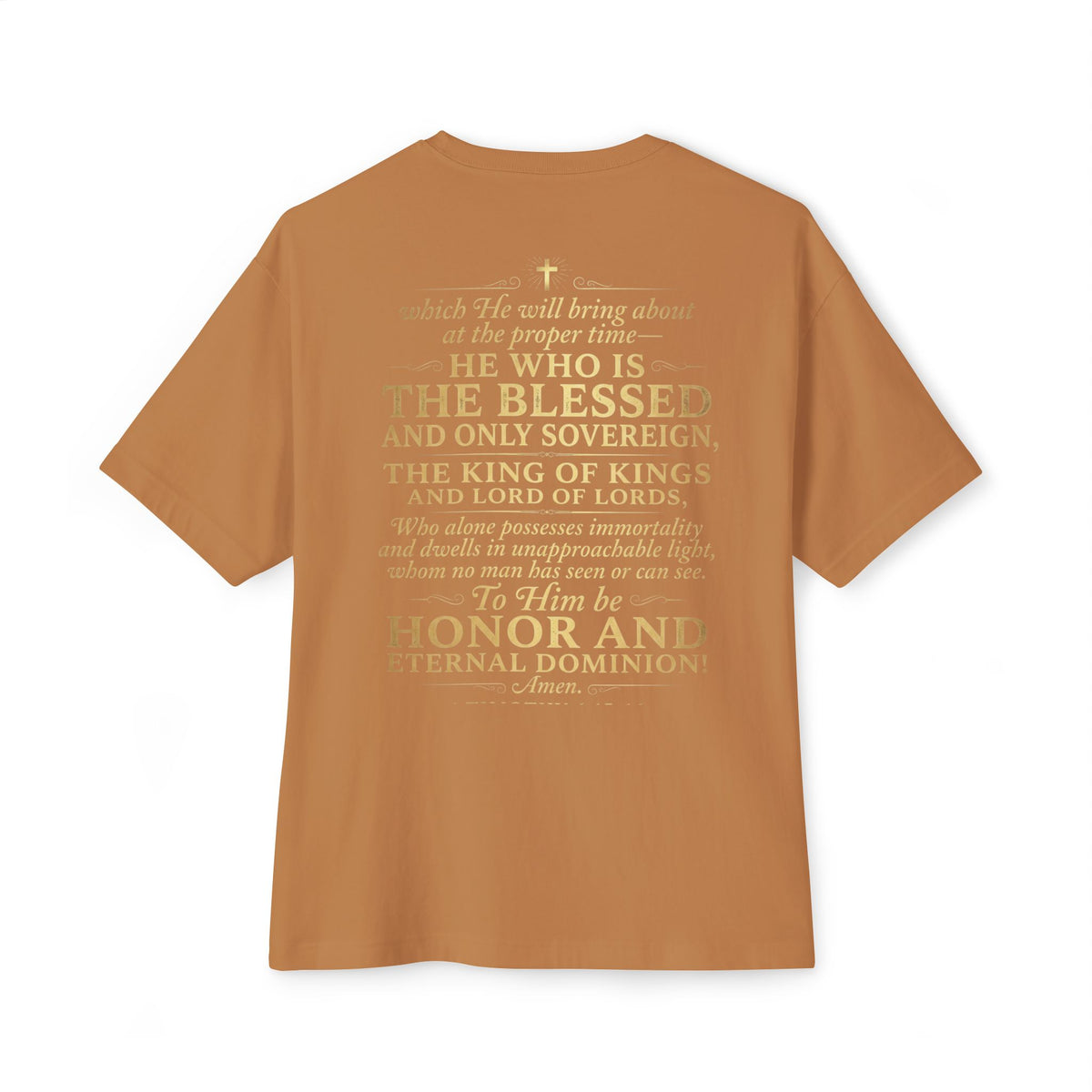 Unisex Oversized Boxy Tee