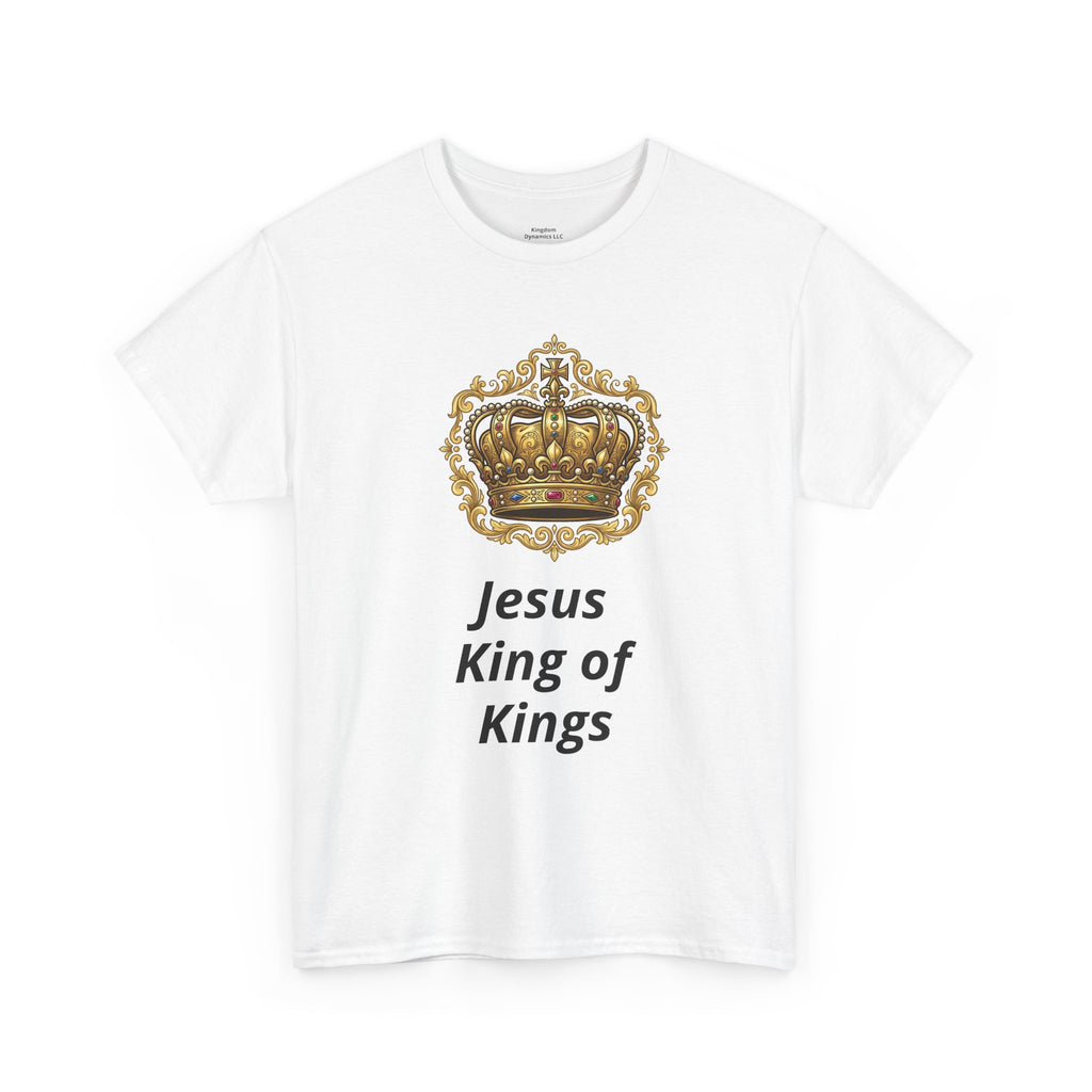 Jesus King of Kings T-Shirt — Christian Cross Faith Tee