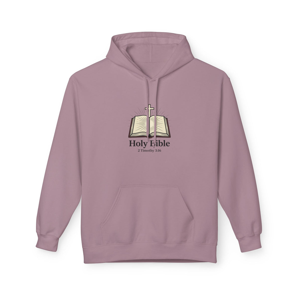 Holy Bible Hoodie — 1 Timothy 3:16 Scripture Pullover