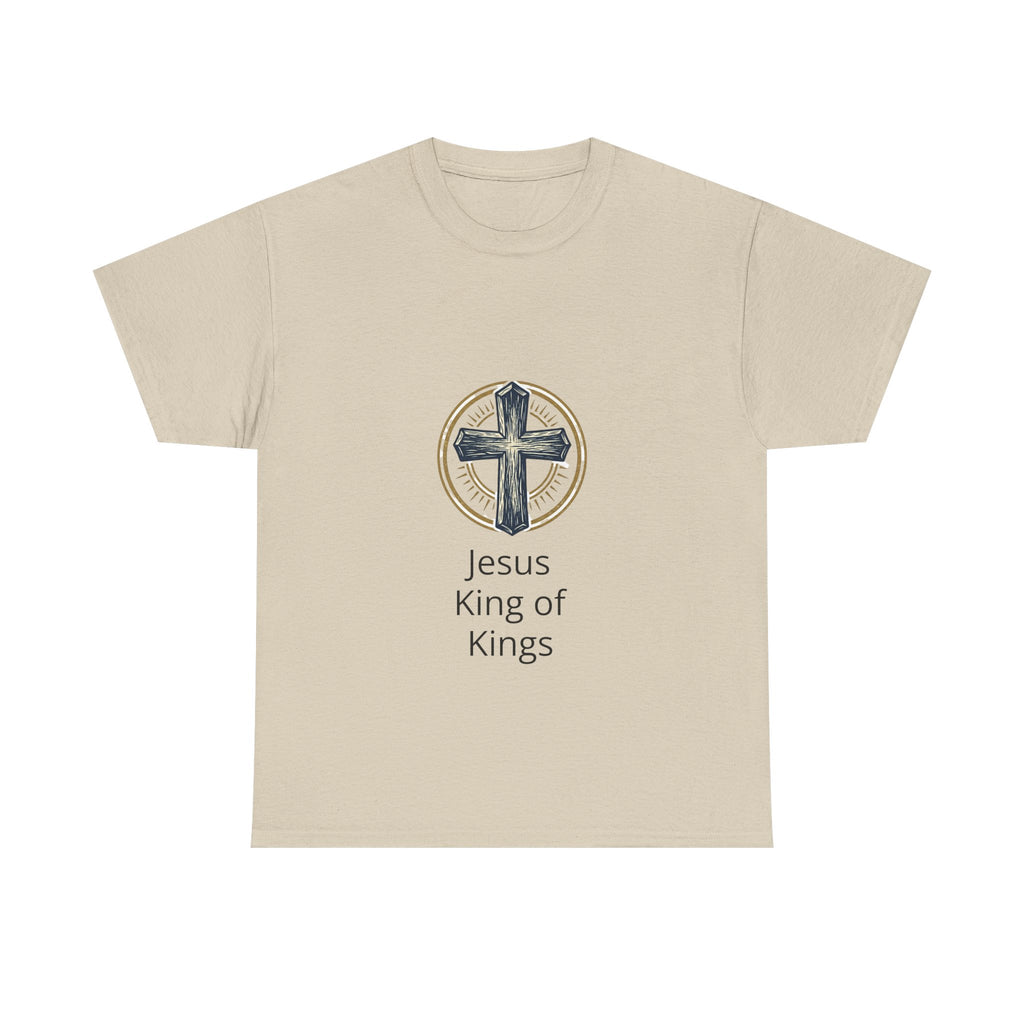 Jesus King of Kings T-Shirt — Christian Cross Faith Tee