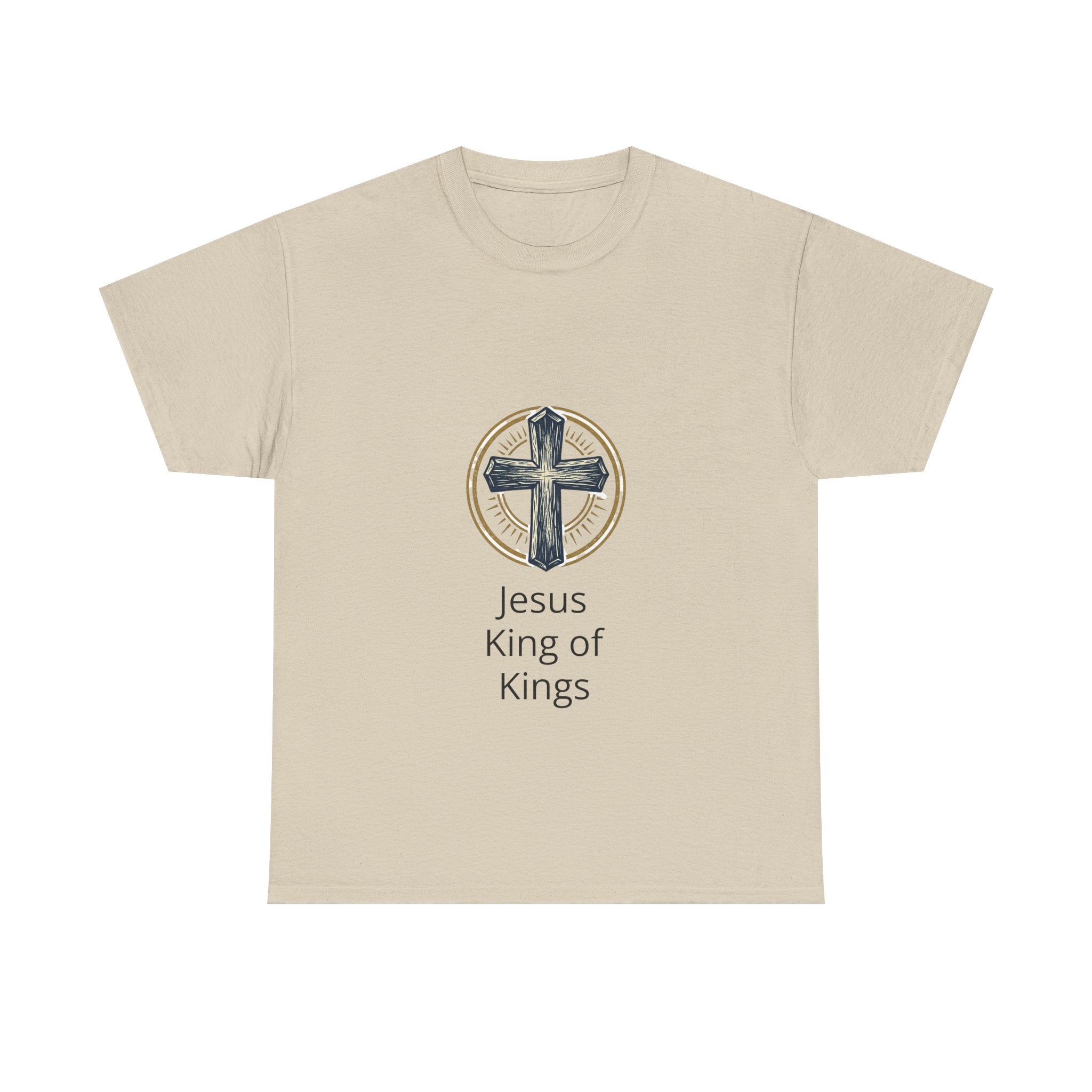 Jesus King of Kings T-Shirt — Christian Cross Faith Tee