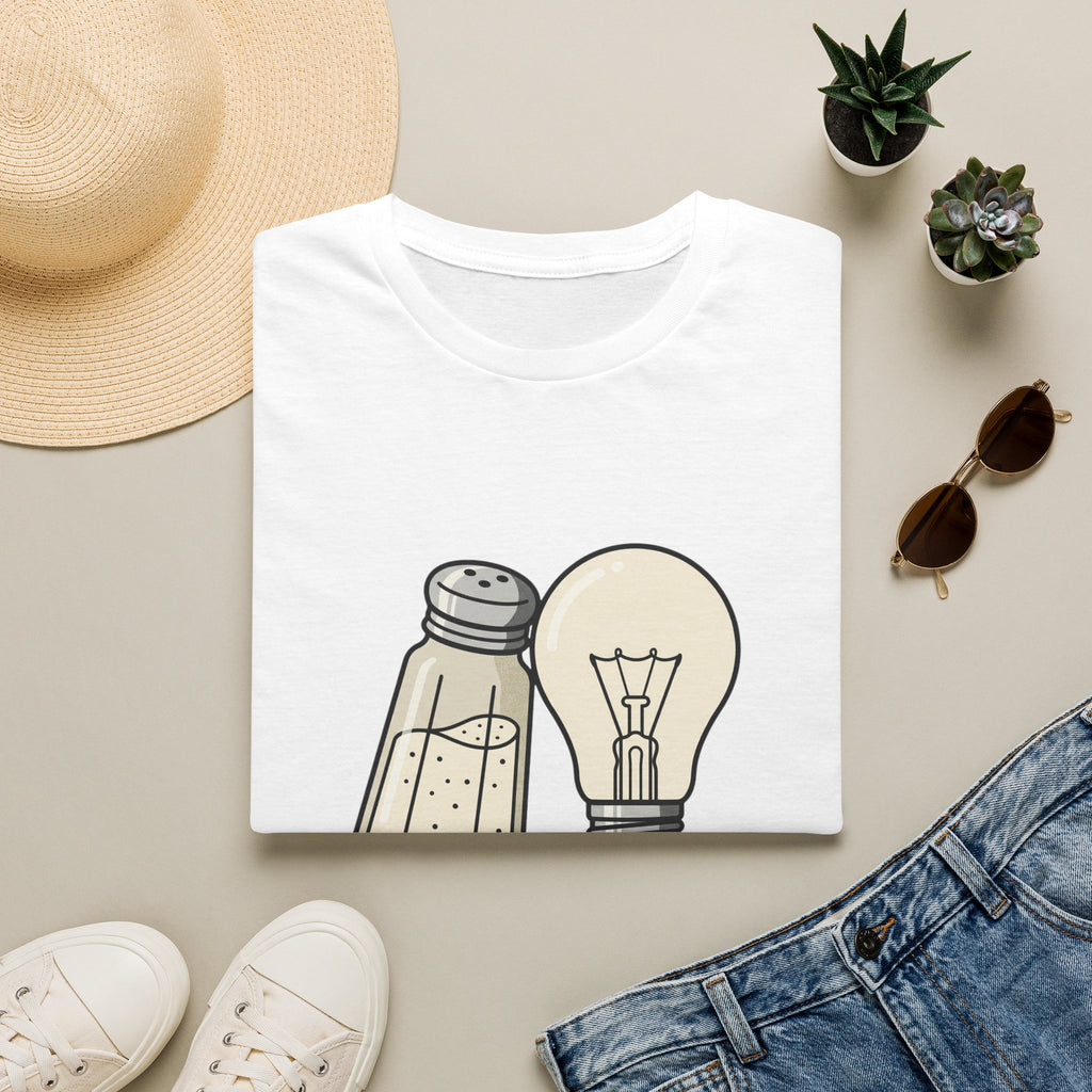 Personalized Salt & Light T-Shirt — Custom Name & Date (Matthew 5:13-16)