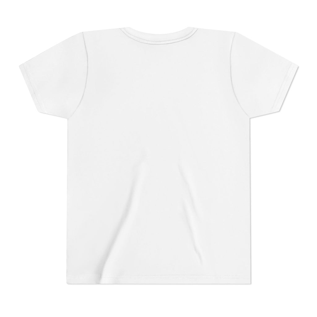 Youth T-Shirt - American Flag with Psalm 33:12 Bible Verse Patriotic Kids Tee