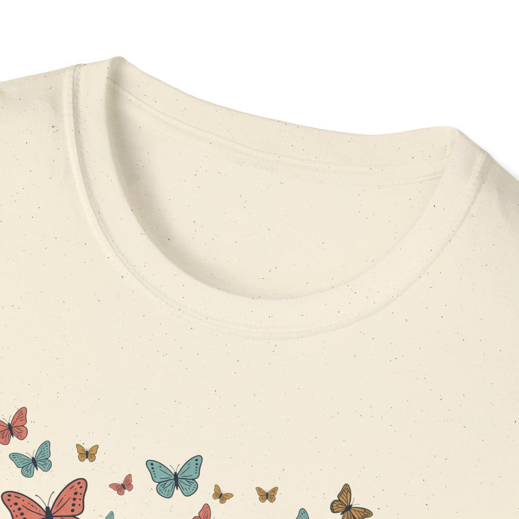 Butterfly Faith T-Shirt — "I Can Do All Things Through Christ" Inspirational Christian Tee