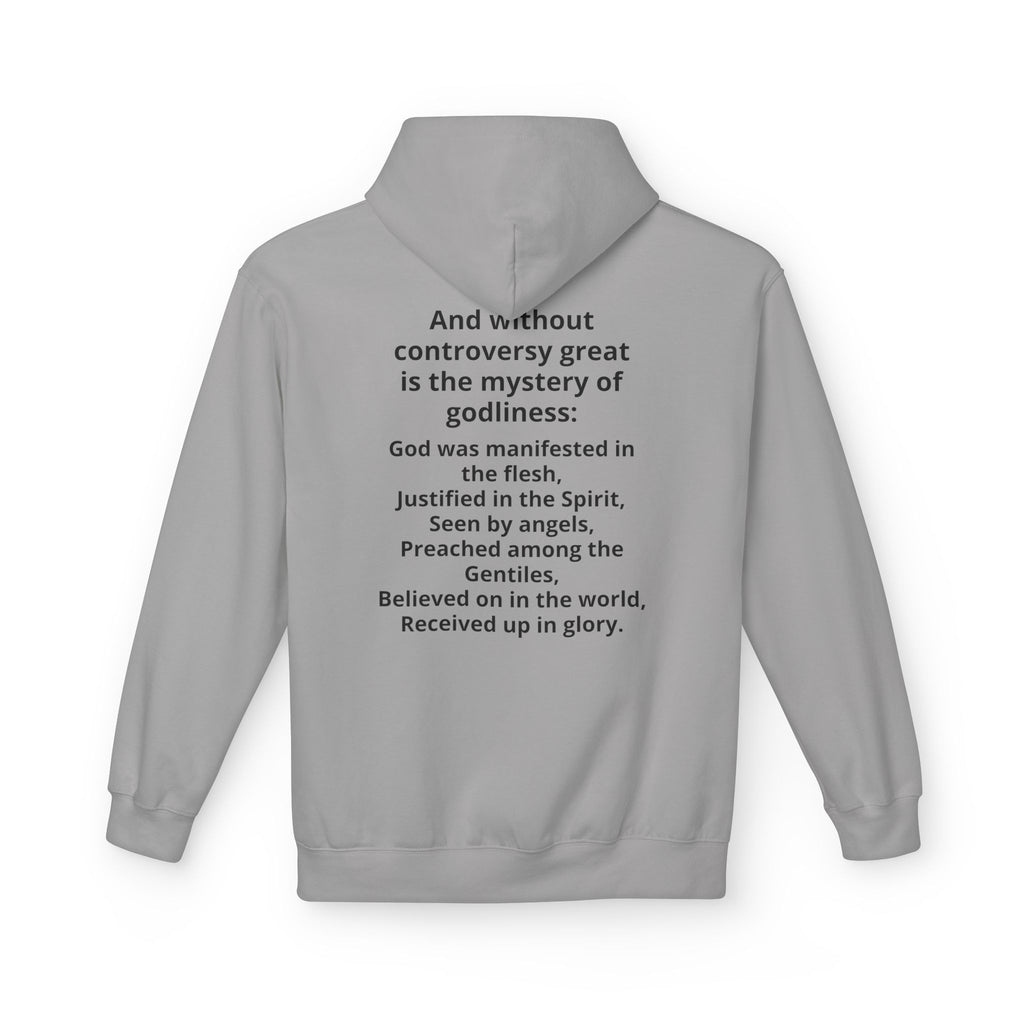 Holy Bible Hoodie — 1 Timothy 3:16 Scripture Pullover