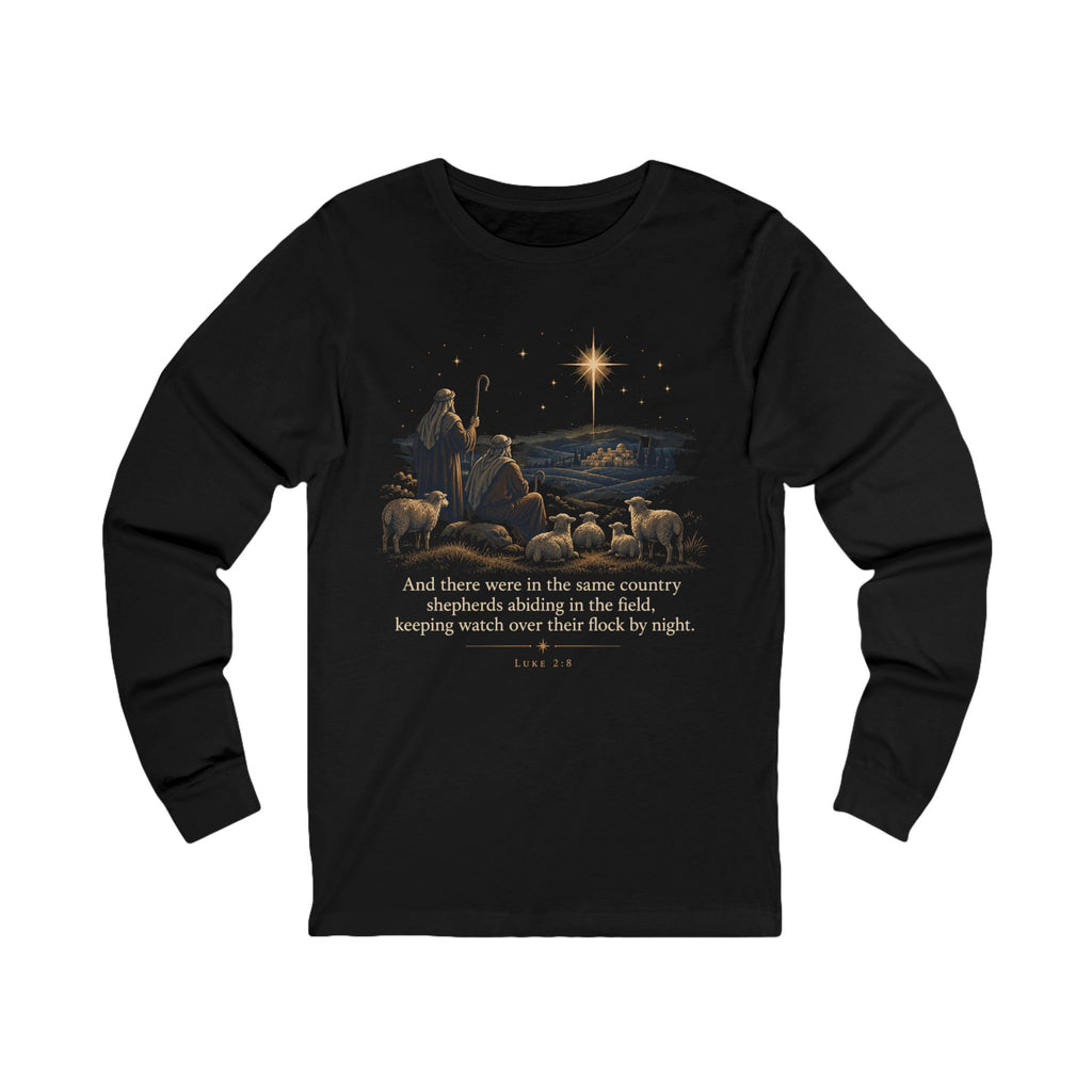 Nativity Scene Christmas Long Sleeve T-Shirt