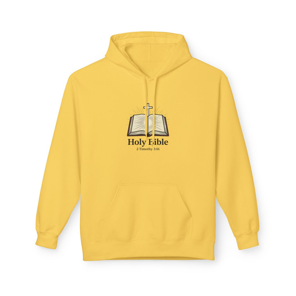Holy Bible Hoodie — 1 Timothy 3:16 Scripture Pullover