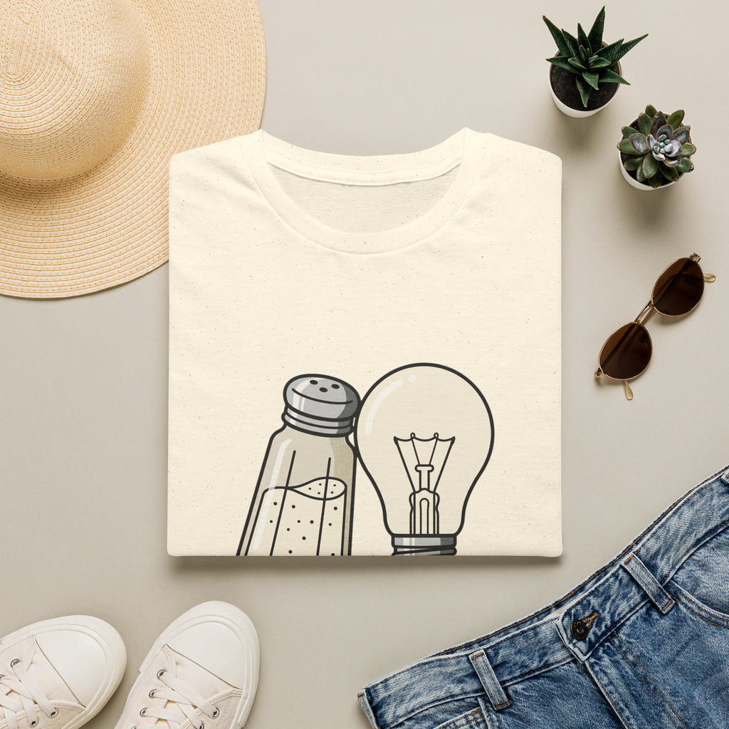 Personalized Salt & Light T-Shirt — Custom Name & Date (Matthew 5:13-16)