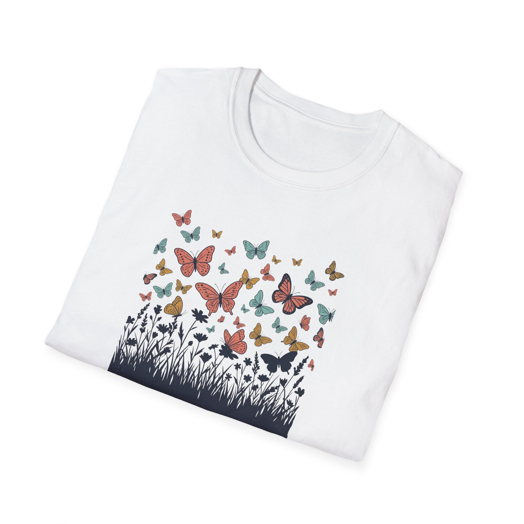 Butterfly Faith T-Shirt — "I Can Do All Things Through Christ" Inspirational Christian Tee