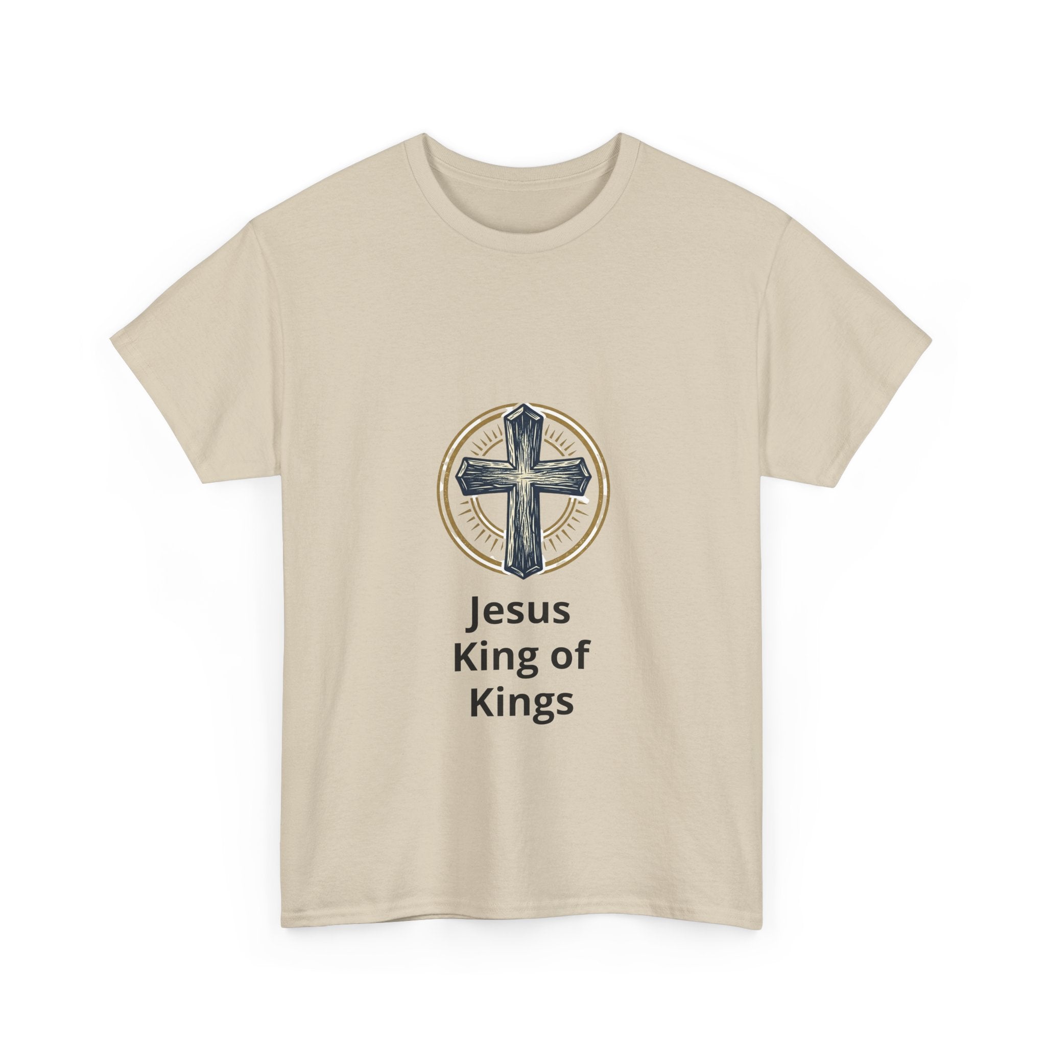 Jesus King of Kings T-Shirt — Christian Cross Faith Tee