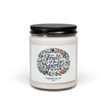 Soy Candle — 'Love, Joy, Peace' Inspirational Scented 9oz Jar