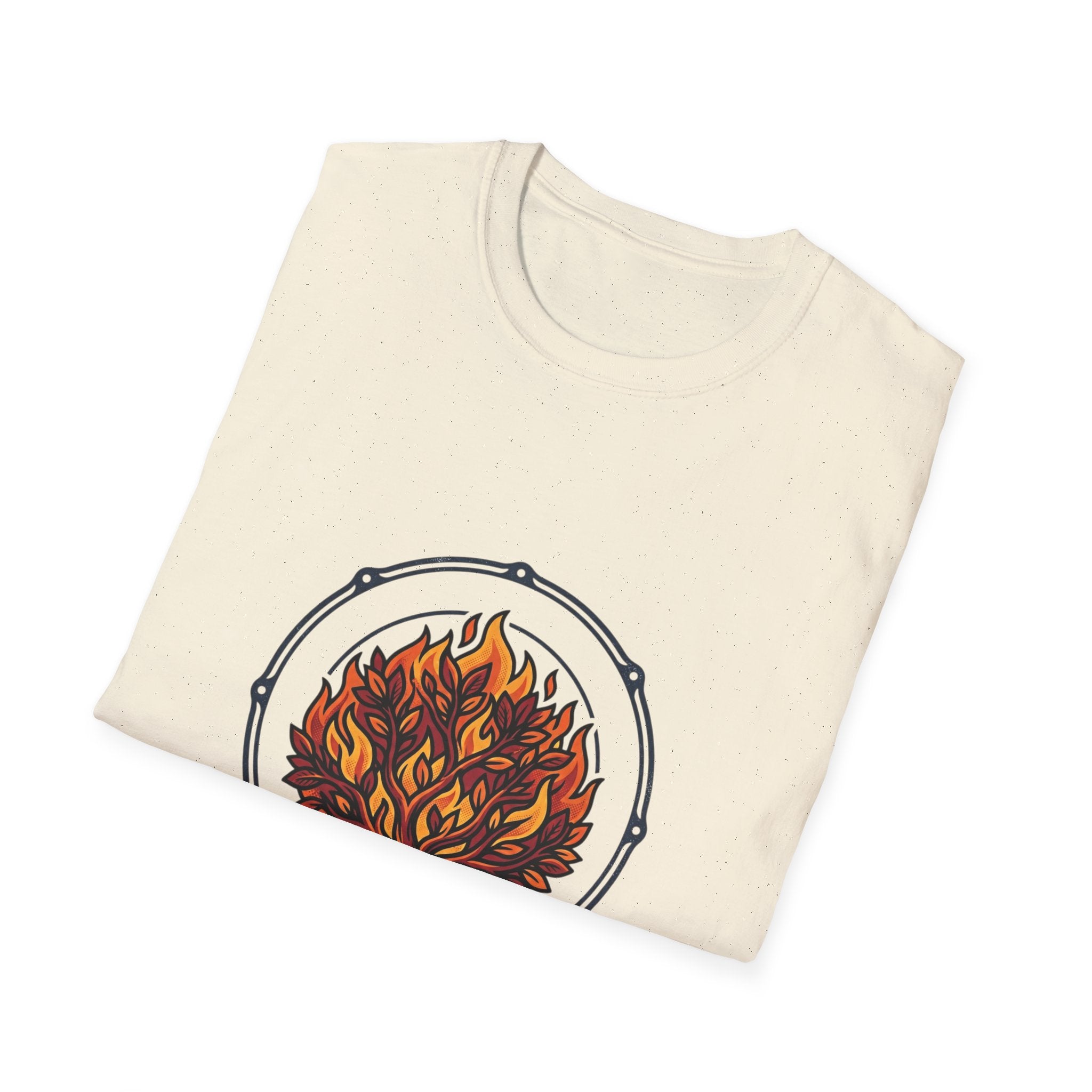 Burning Bush T-Shirt - Exodus 3:1-5 Christian Faith Tee