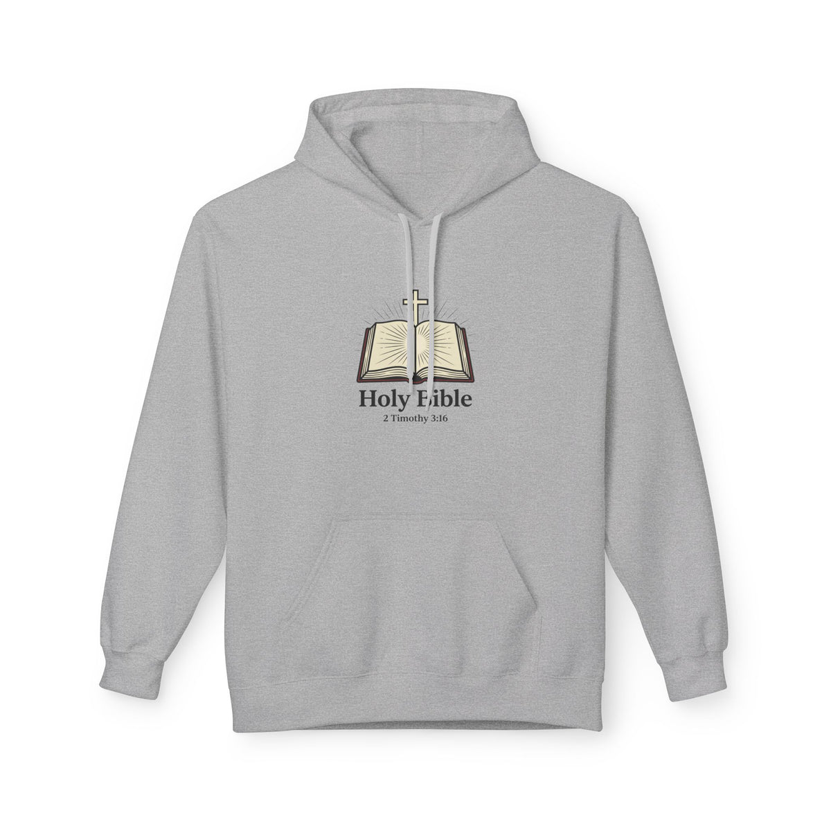 Holy Bible Hoodie — 1 Timothy 3:16 Scripture Pullover
