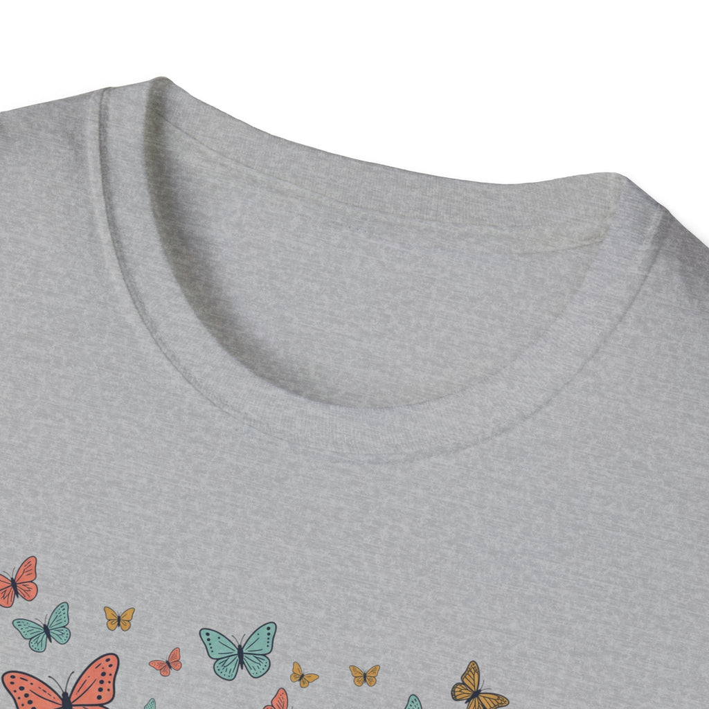Butterfly Faith T-Shirt — "I Can Do All Things Through Christ" Inspirational Christian Tee