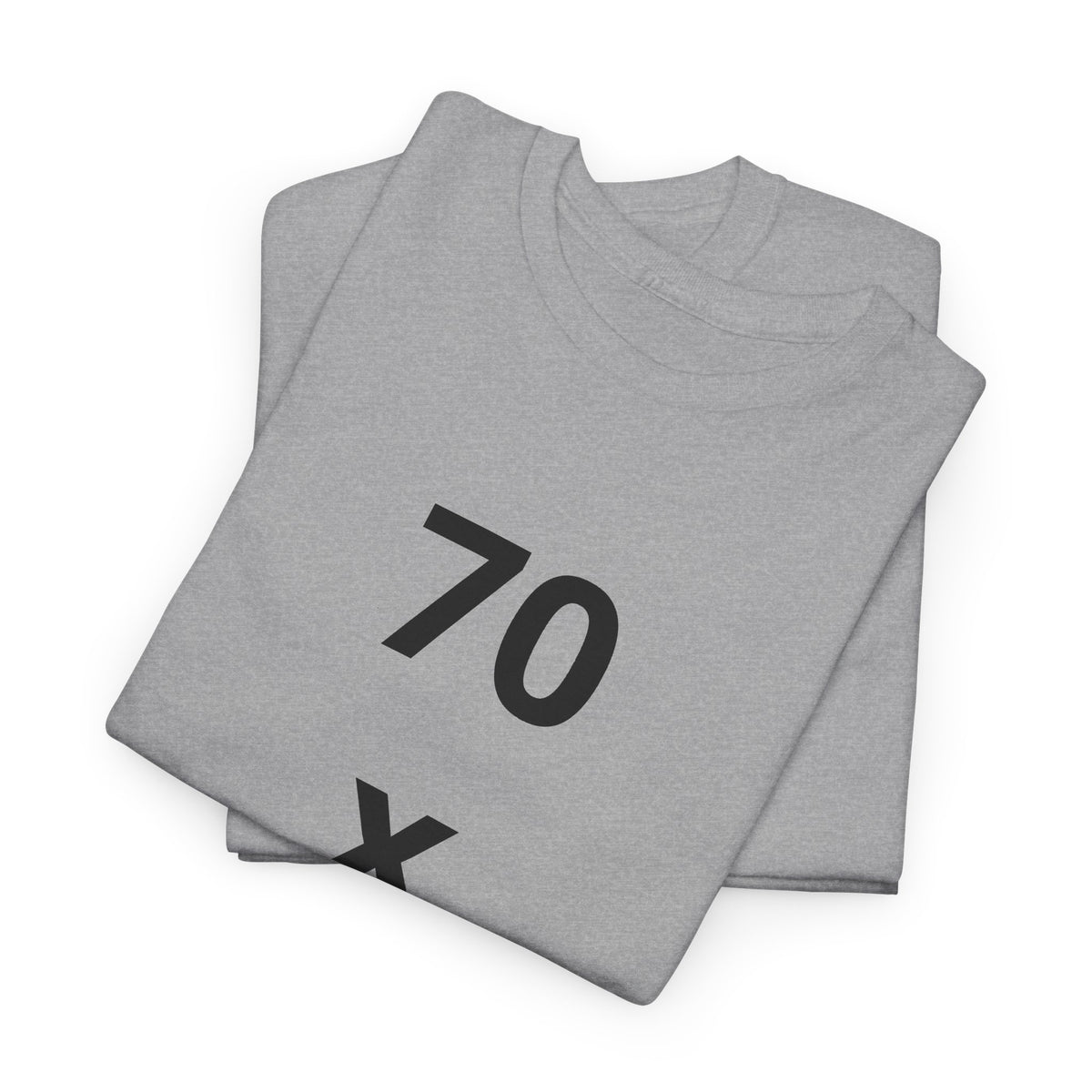 Christian Tee — "7 x 70" Matthew 18:22 Forgiveness T-Shirt