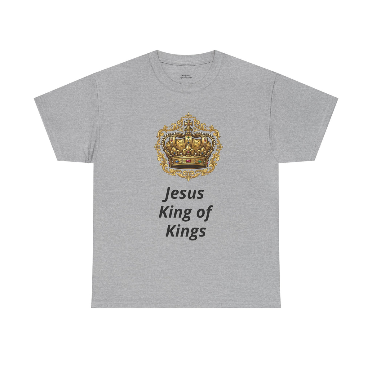Jesus King of Kings T-Shirt — Christian Cross Faith Tee