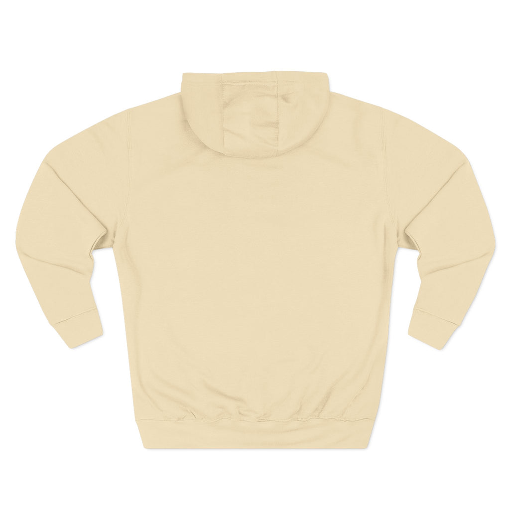 Three-Panel Fleece Hoodie