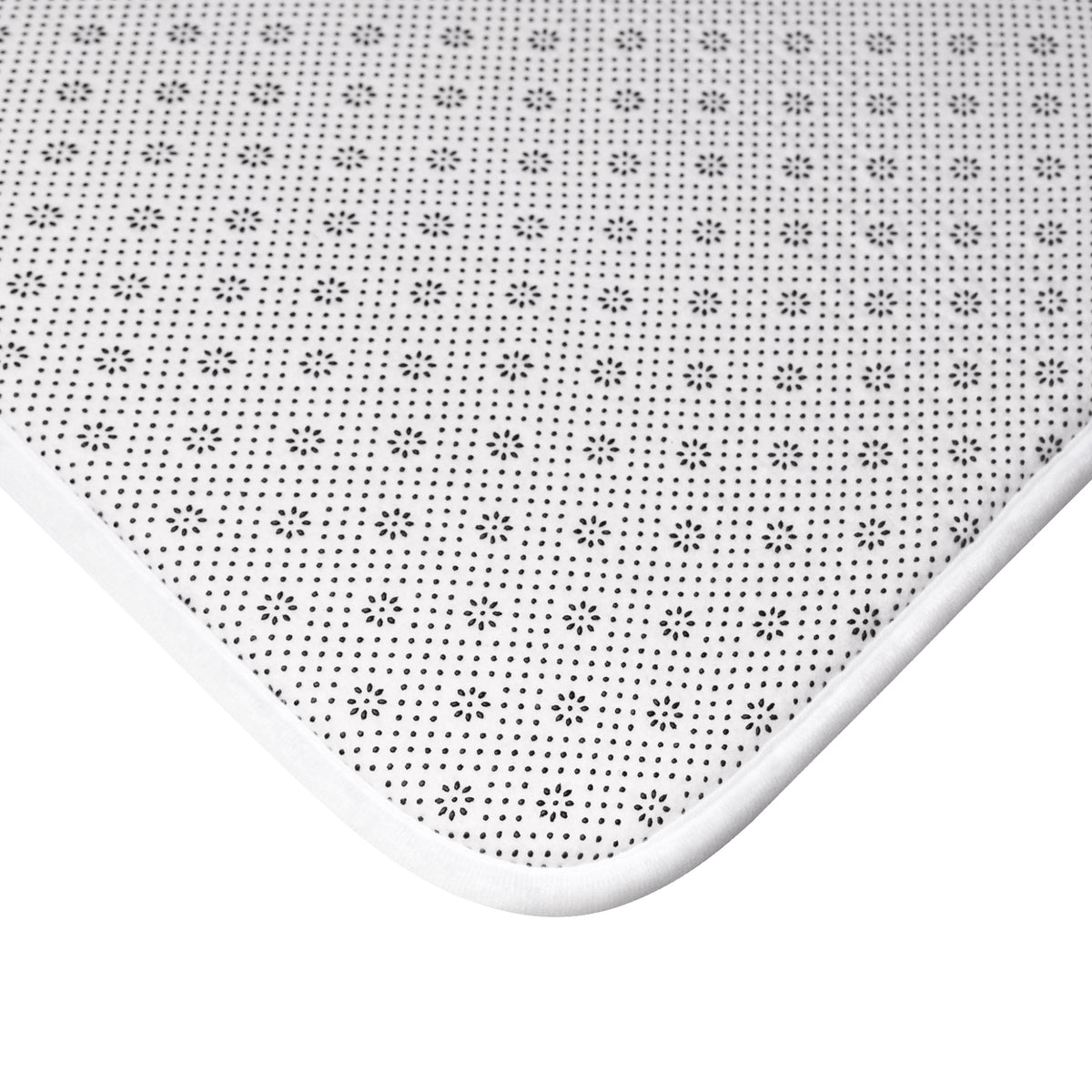 Butterfly Psalm Bath Mat — 'He who dwells...' Religious Decorative Bathroom Rug