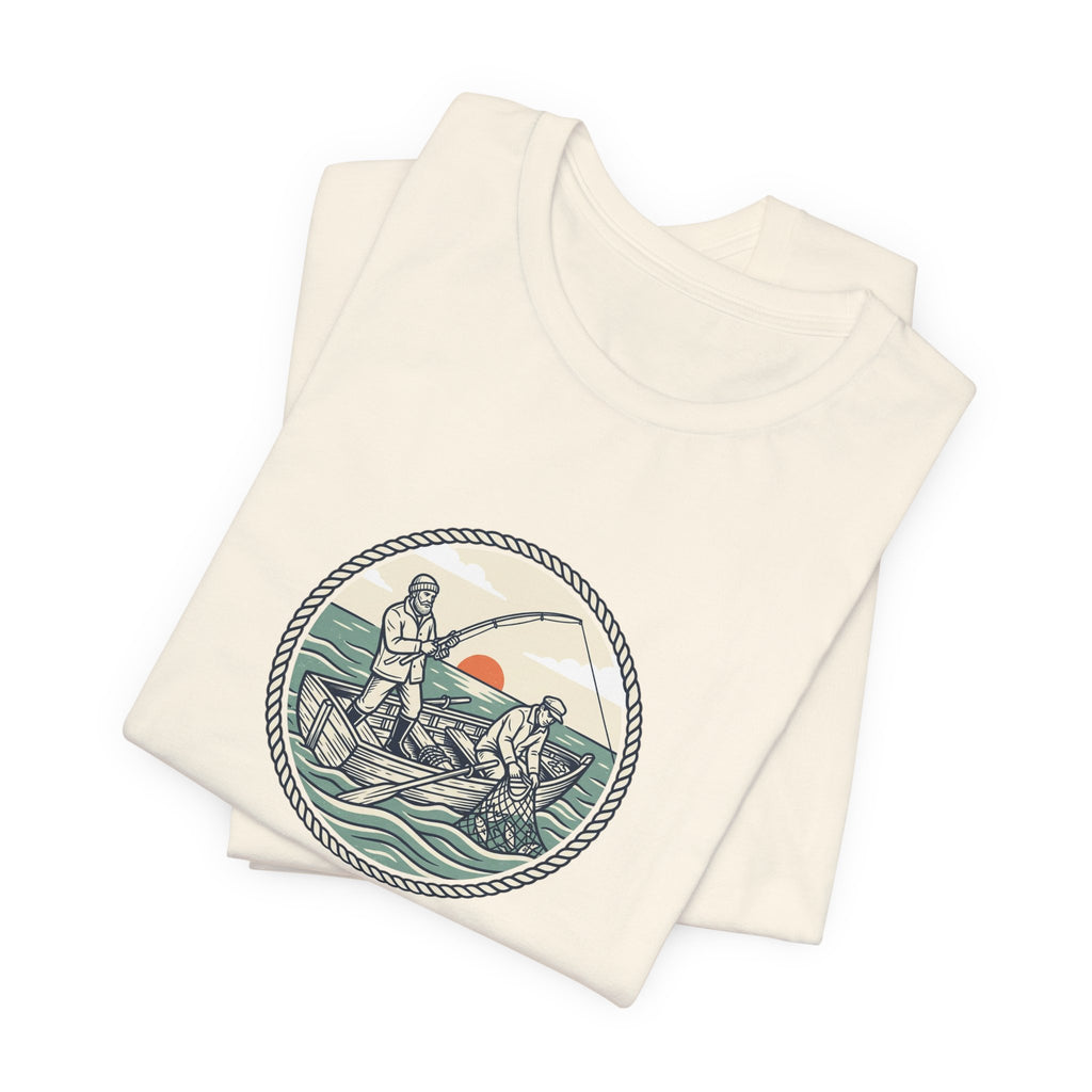 Follow Me Fishermen T-Shirt – Matthew 4:19 Christian Fishing Tee