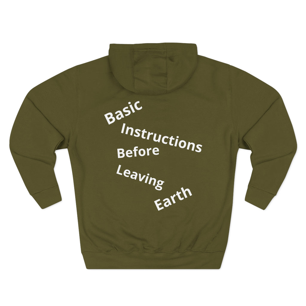 Bible Verse Hoodie — 2 Timothy 2:15 Open Book Design (Basic Instructions Before Leaving Earth)