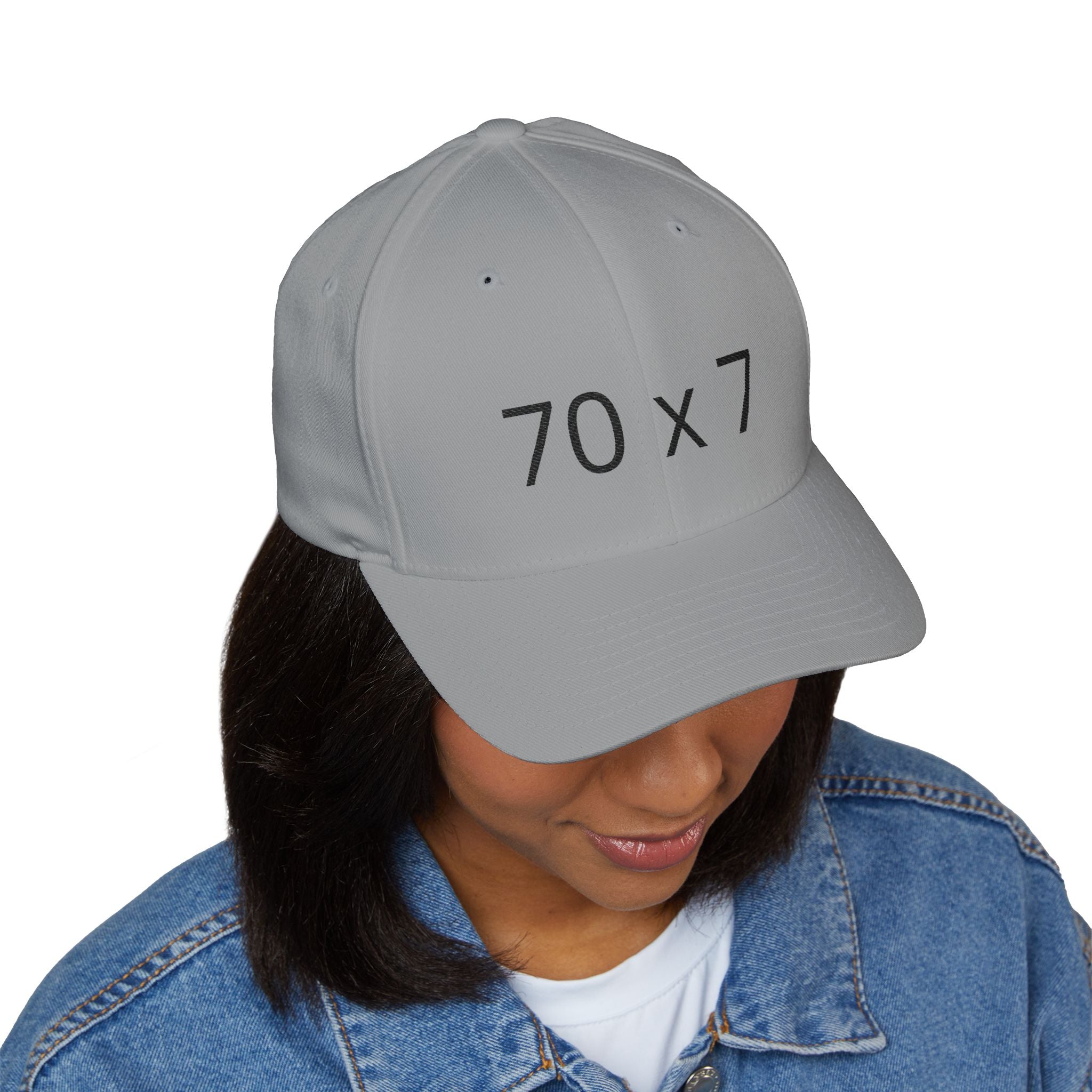 70 x 7 Embroidered Baseball Cap