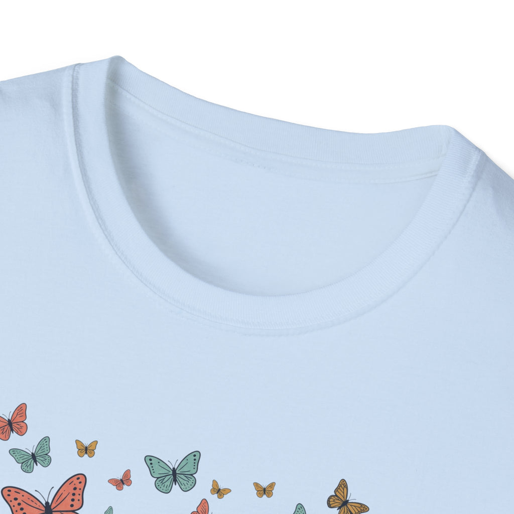 Butterfly Faith T-Shirt — "I Can Do All Things Through Christ" Inspirational Christian Tee