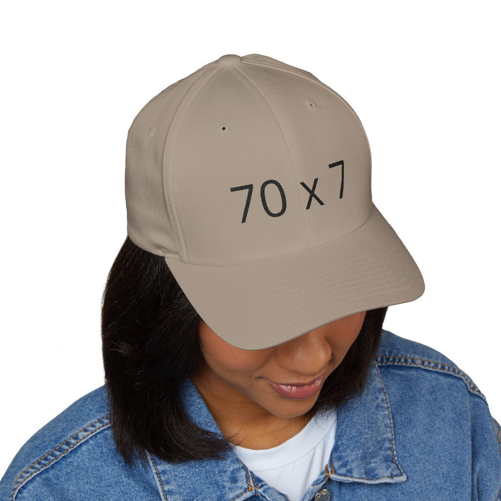 70 x 7 Embroidered Baseball Cap