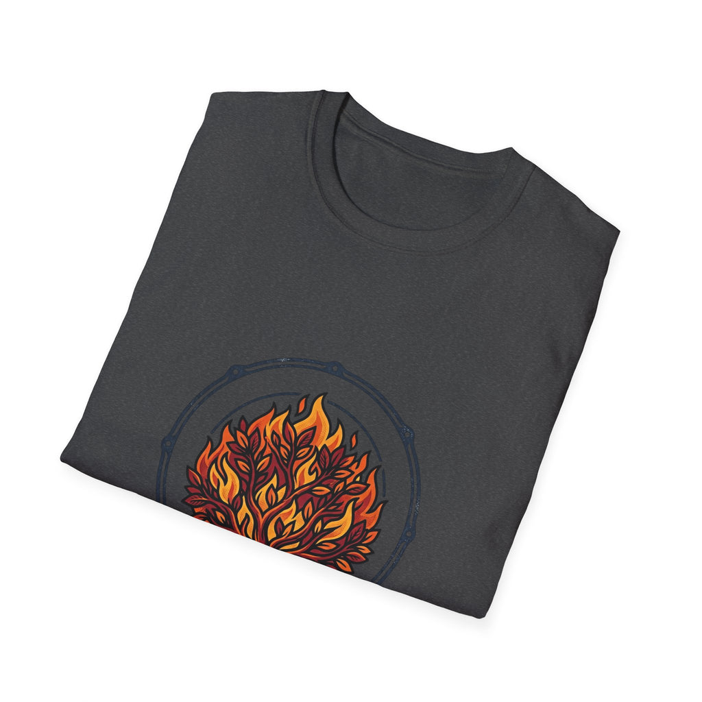 Burning Bush T-Shirt - Exodus 3:1-5 Christian Faith Tee