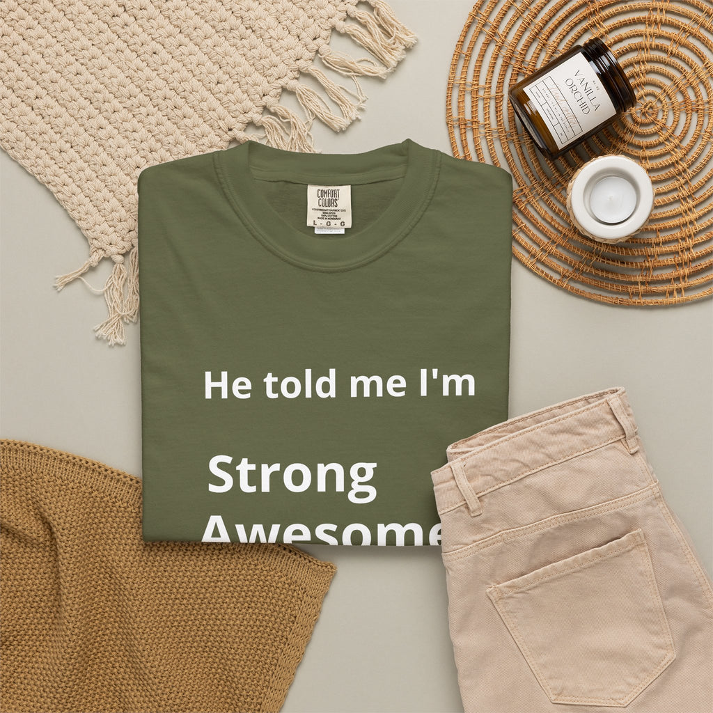Unisex Garment-Dyed T-shirt