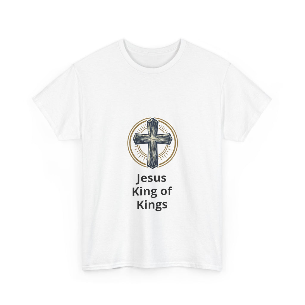 Jesus King of Kings T-Shirt — Christian Cross Faith Tee