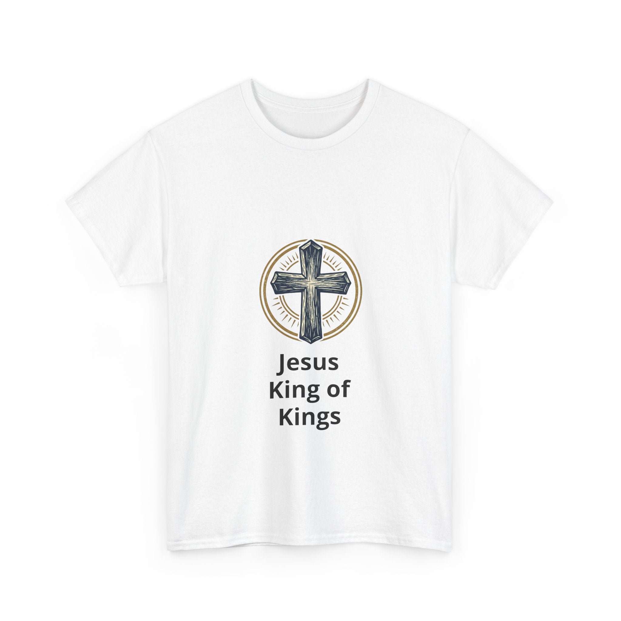Jesus King of Kings T-Shirt — Christian Cross Faith Tee