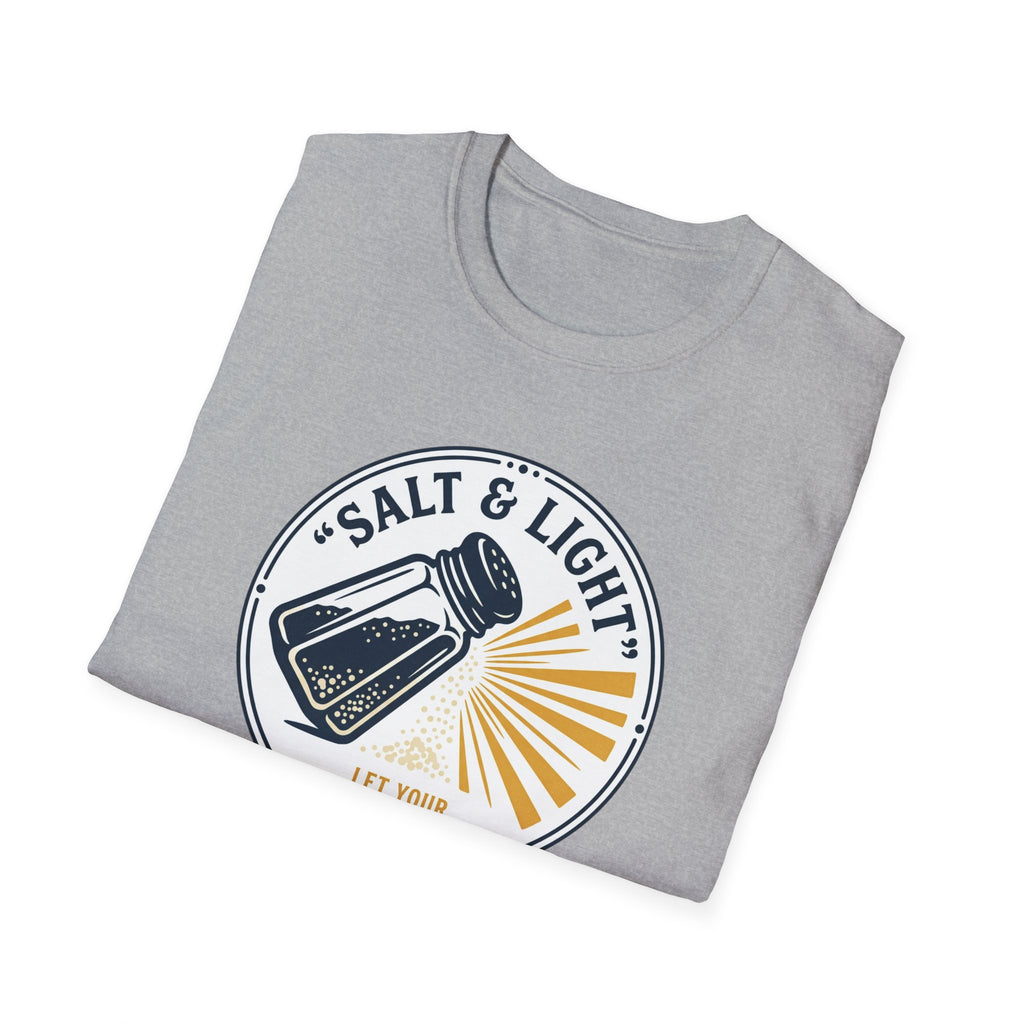 Salt & Light T‑Shirt — Matthew 5:13-16 Inspirational Christian Tee