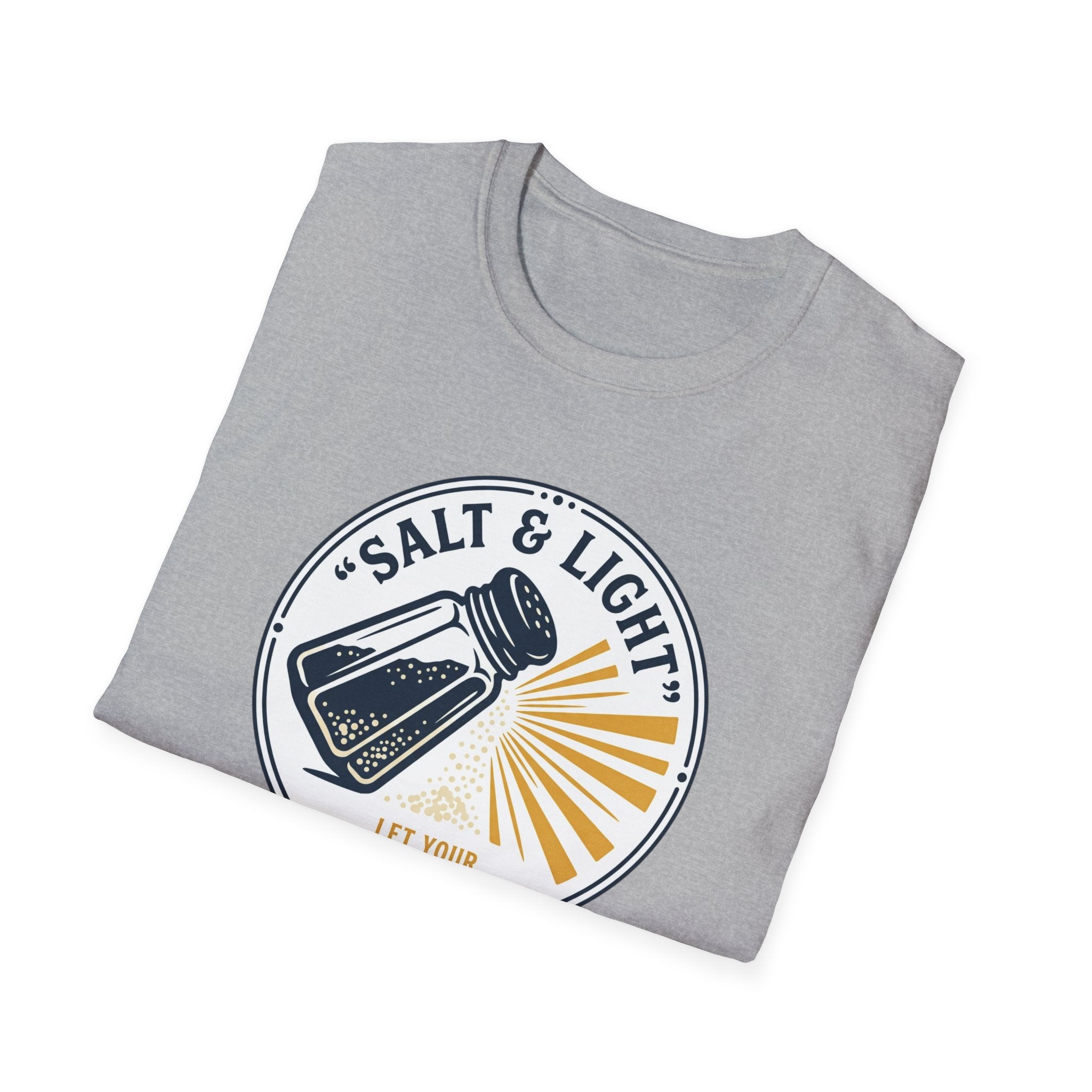 Salt & Light T‑Shirt — Matthew 5:13-16 Inspirational Christian Tee