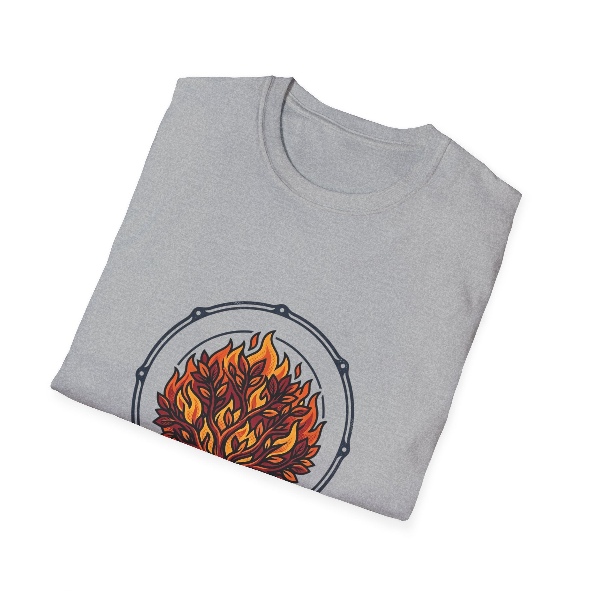 Burning Bush T-Shirt - Exodus 3:1-5 Christian Faith Tee