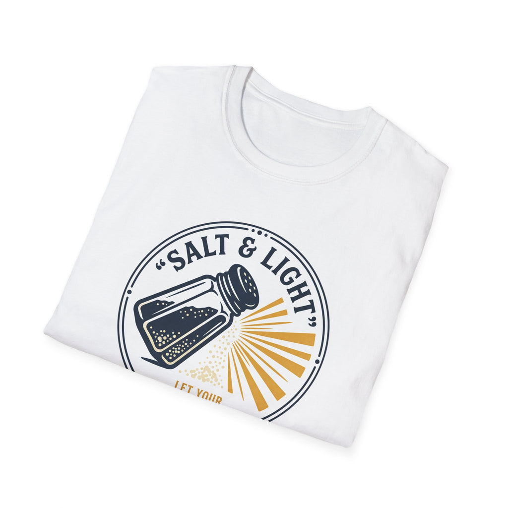 Salt & Light T‑Shirt — Matthew 5:13-16 Inspirational Christian Tee