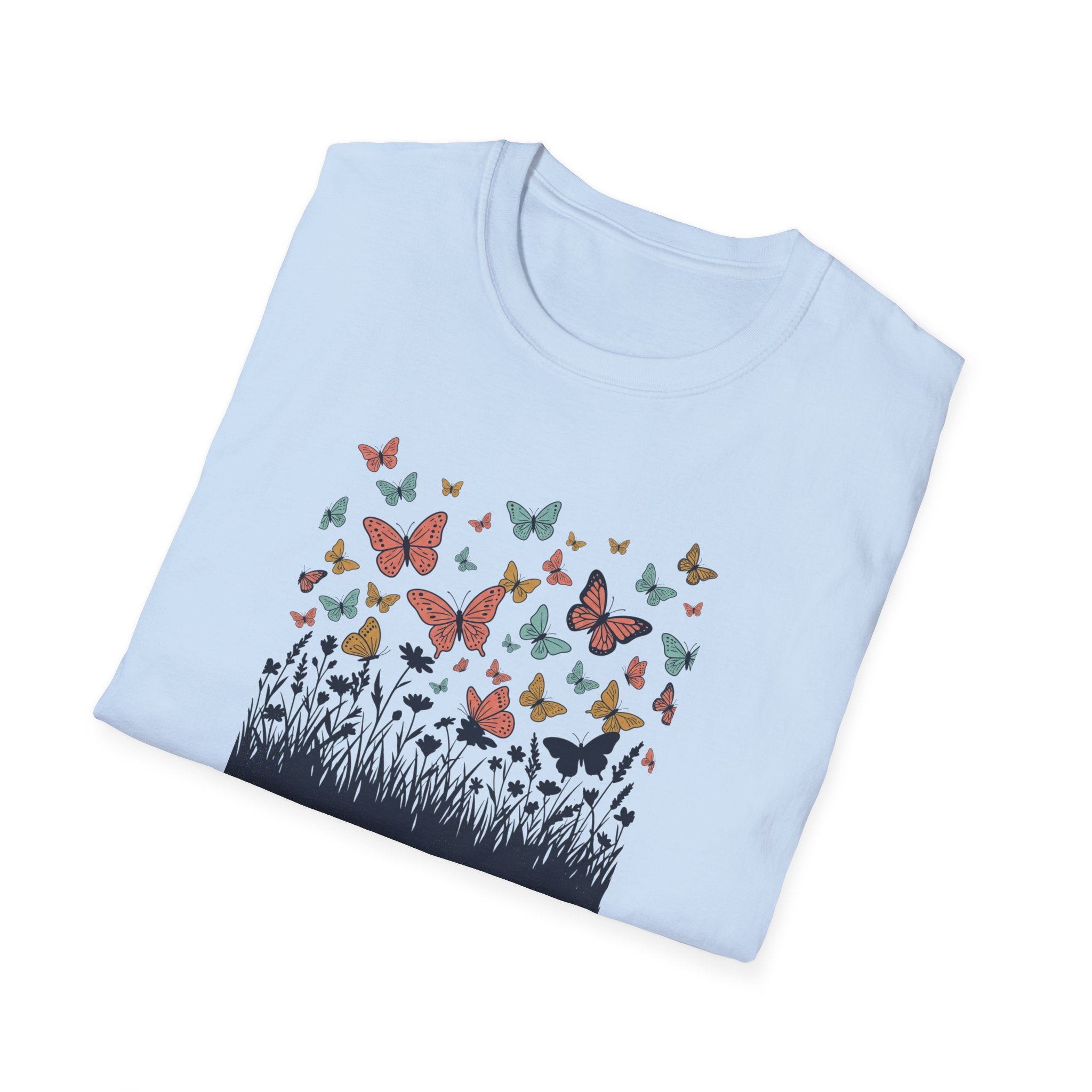Butterfly Faith T-Shirt — "I Can Do All Things Through Christ" Inspirational Christian Tee
