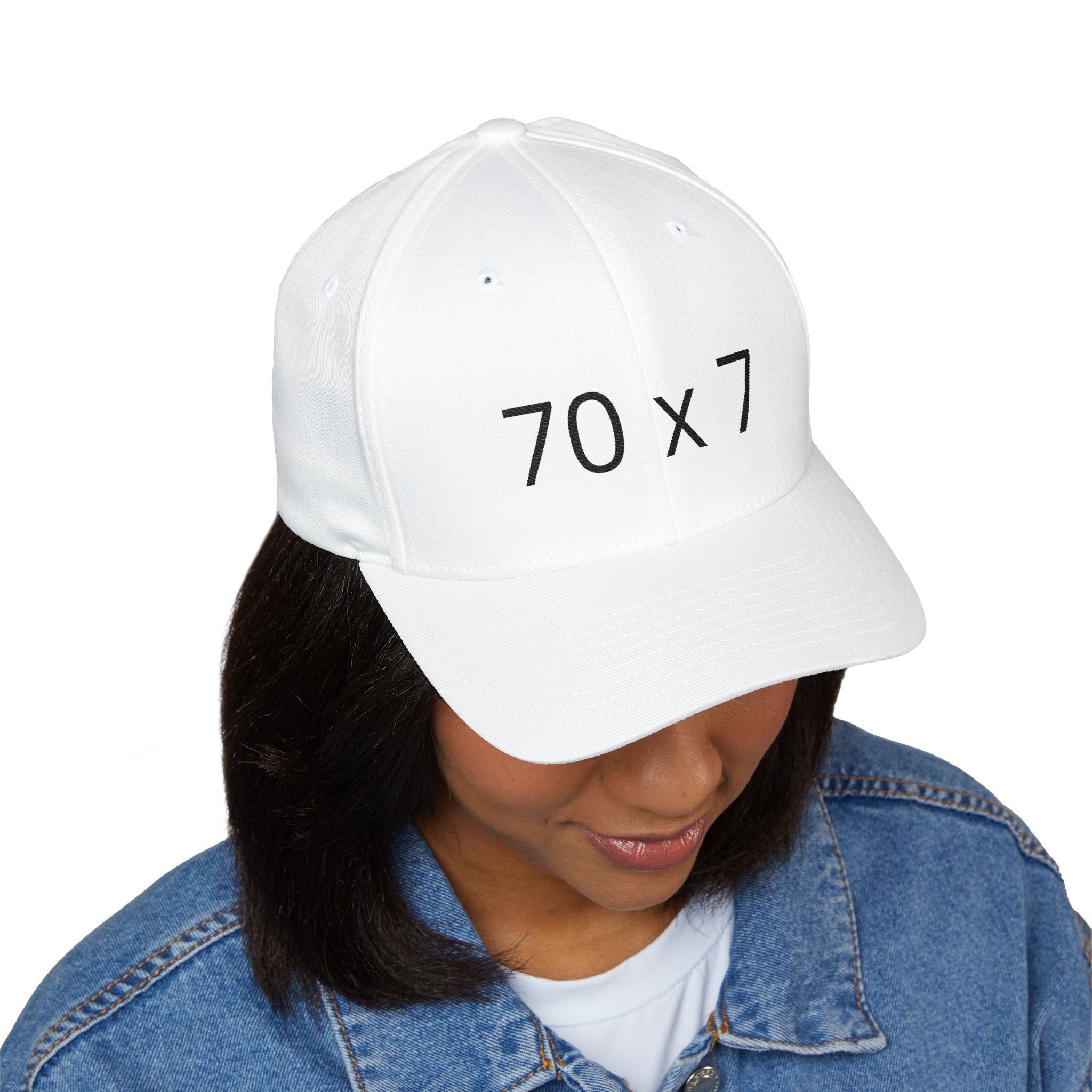 70 x 7 Embroidered Baseball Cap