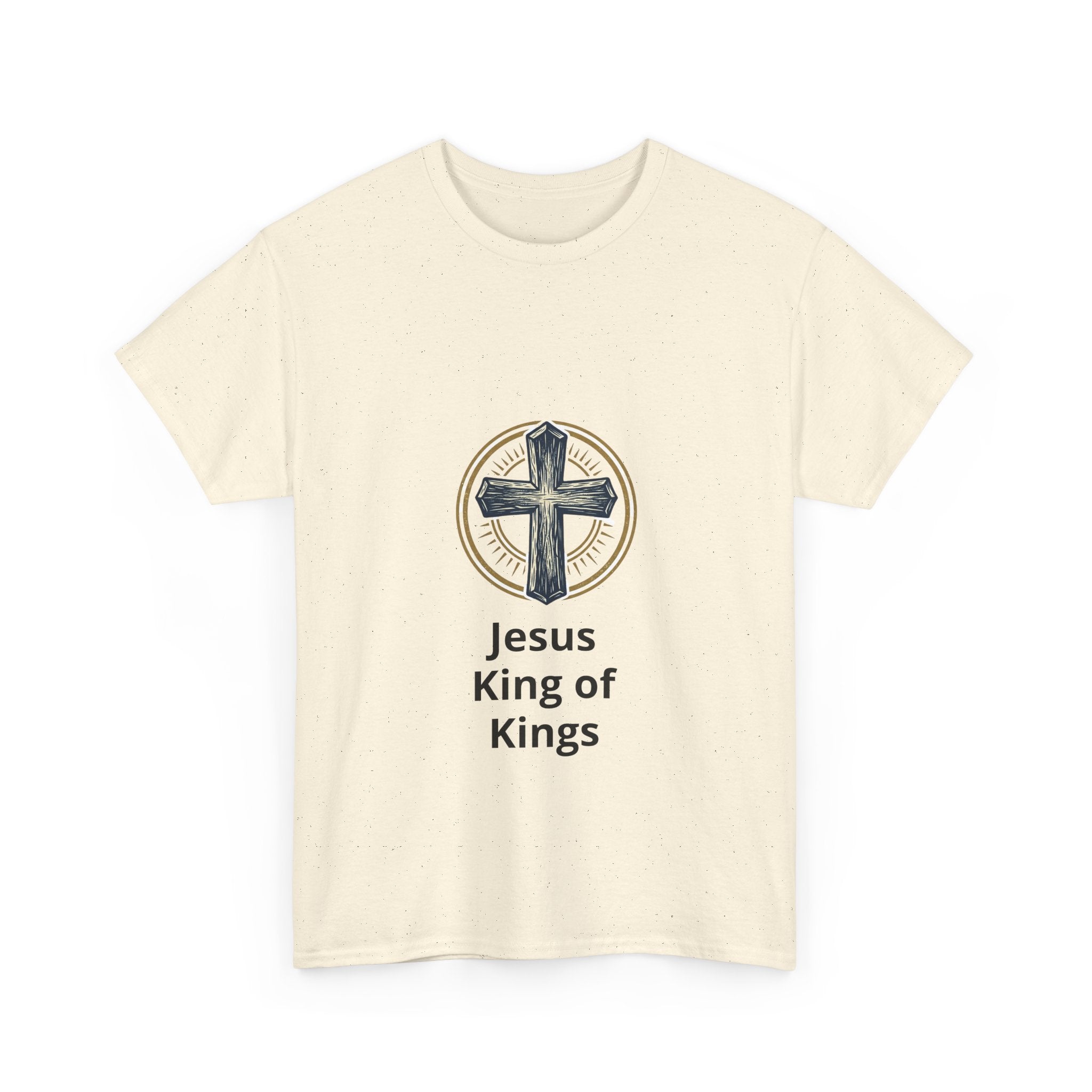 Jesus King of Kings T-Shirt — Christian Cross Faith Tee