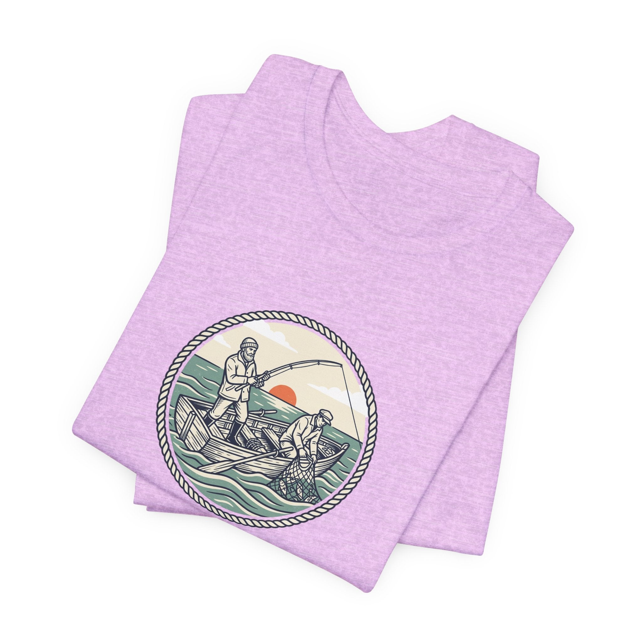 Follow Me Fishermen T-Shirt – Matthew 4:19 Christian Fishing Tee